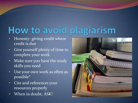 Ppt Plagiarism And Referencing Powerpoint Presentation