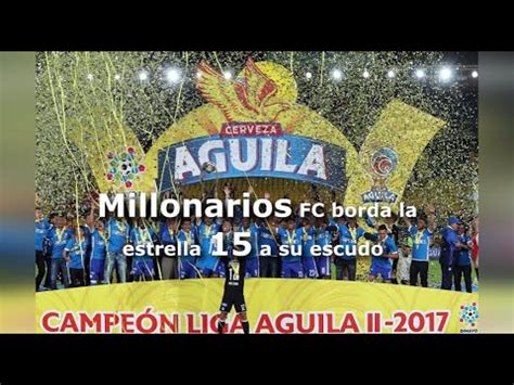 Escudo y equipación millonarios f.c. Millonarios borda la estrella 15 a su escudo - YouTube