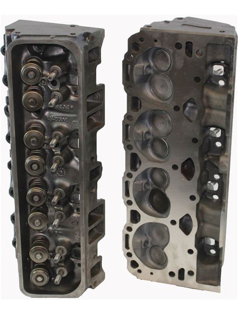 Chevy 57 Gm 350 Cylinder Heads Pair Tbi 1987 1995 Cast 191 193