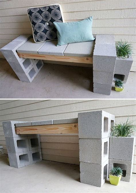 Good Diy Cinder Block Furniture And Decor Ideas Abchomy Cinder