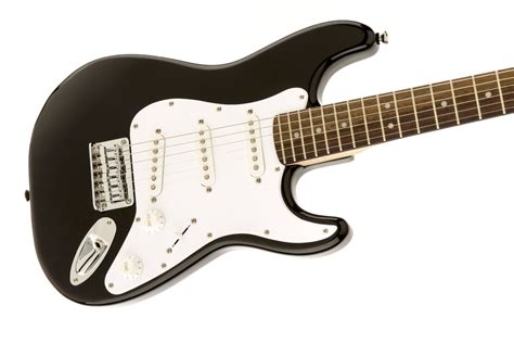 Squier By Fender Affinity Stratocaster In Black 34 Mini Electric Guitar All Guitars