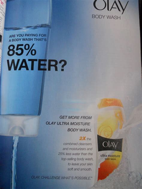 The Ad Critic Olay Body Wash