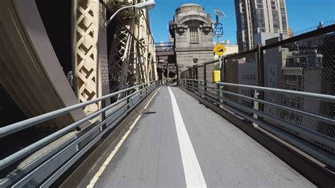 Nyc Bike Lanes Reviewed Queensboro 59th Street Bridge Youtube