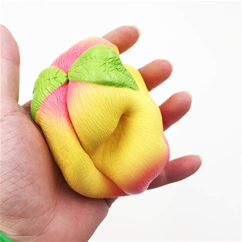 jumbo peach squishy 10cm slow rising soft fruit collection t decor toy sale