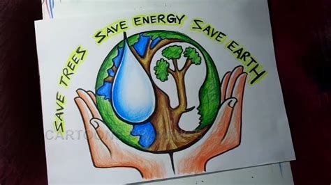 1280 x 720 jpeg 85 кб. Download How to Draw Save Trees / Save Water / Save Energy ...