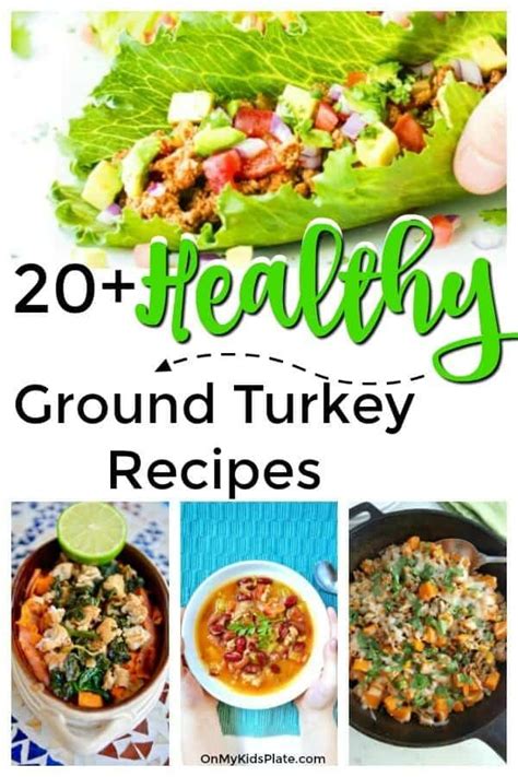 Here, we list a bunch of ground turkey recipes that are sure to satisfy the whole family. 20+ Healthy Ground Turkey Recipes For Family Dinners | Healthy ground turkey, Ground turkey ...