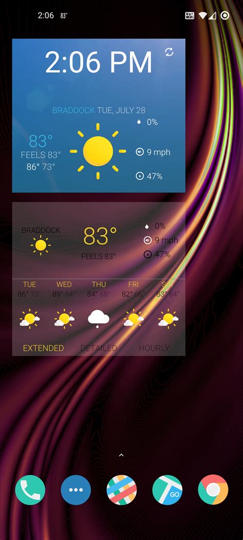 Of The Best Weather Widgets Available On Android In