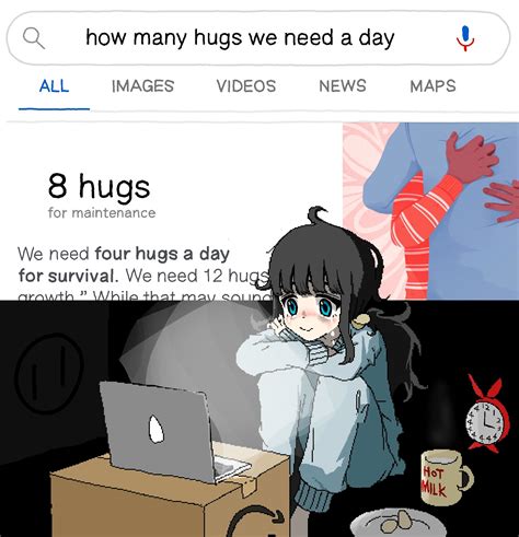 How Many Hugs We Need A Day Know Your Meme