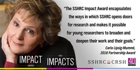 Prof Carla Lipsig Mummé Named 2018 Winner Of Sshrc Impact Partnership