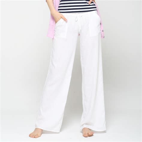 Womens Wide Leg Linen Trousers Good Girl Brands Best Stores On