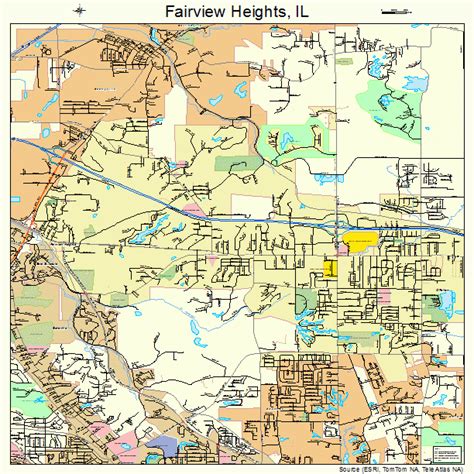 Shop target fairview heights store for furniture, electronics, clothing, groceries, home goods and more at prices you will love. Fairview Heights Illinois Street Map 1725141