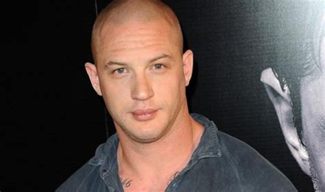 I Love The Way Tom Hardy Looks In This Picture With His Head Shaved It