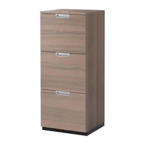 File storage office organization in an effektiv ikea cabinet. GALANT File cabinet - gray - IKEA