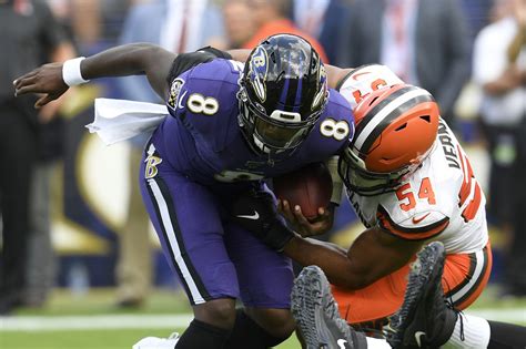 Baltimore Ravens Start Slow Against Cleveland Browns Trail By 3 At