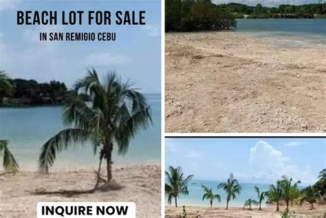 Beach Lot In San Remigio Cebu Installment 6 Years To Pay Cebu