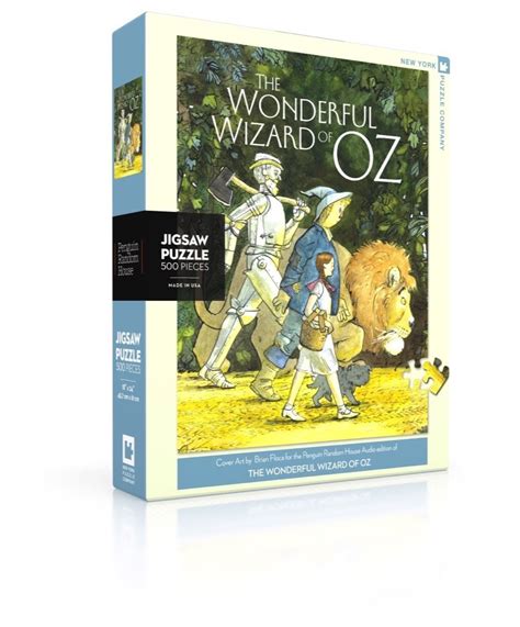 The first edition of the book was published in the year 1900, almost 114 years ago! Wizard of Oz 500 Piece Jigsaw Puzzle | The Book Table