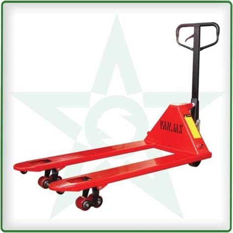 Hassle Free Operations Four Wheel Type Hydraulic Hand Pallet Trucks