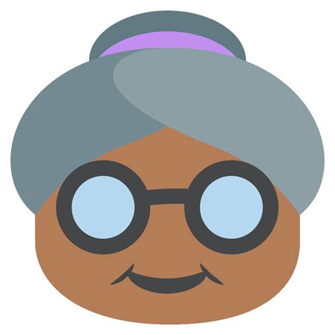 Old Woman Emoji Clipart Free Download Transparent Png Creazilla