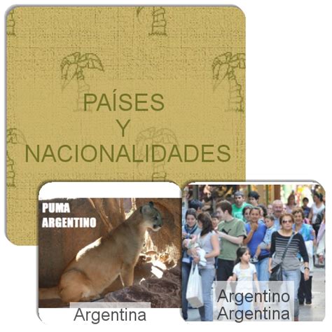 Learn vocabulary, terms and more with flashcards, games and other only rub 220.84/month. Search - "nacionalidades hispanas" - Match The Memory