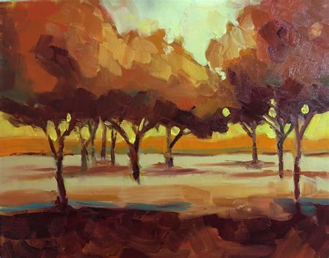 Diane Tough Painting Trees Oil Painting Lessons
