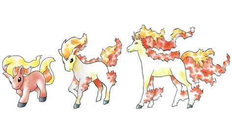 Ponyta Evolution Chart