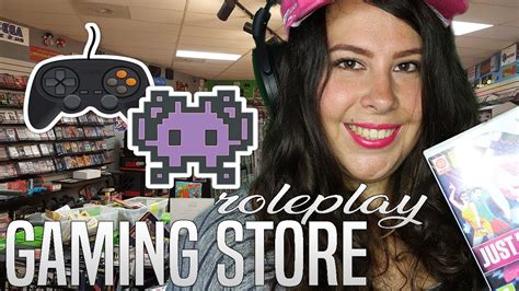 Asmr 🎮 ~ Gaming Store Roleplay Negozio Di Videogiochi 👾 Youtube