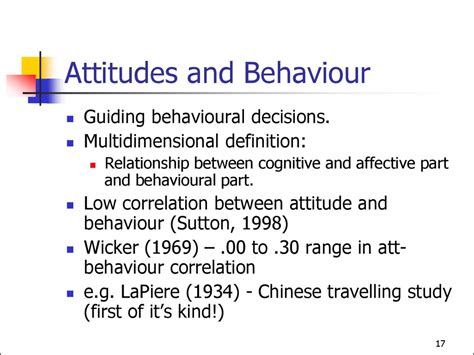 Lecture Beliefs Attitudes And Behaviour Online Presentation