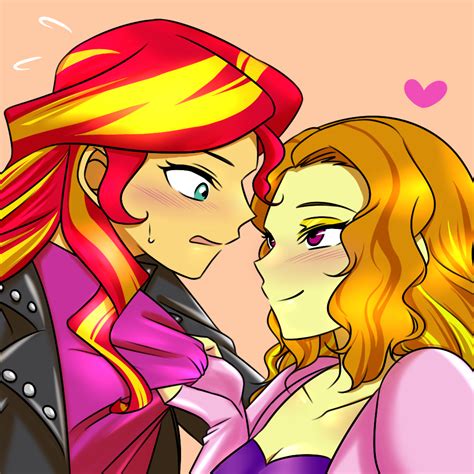 Sunset Shimmer X Adagio By Raika0306 On Deviantart