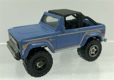 4x4 Off Road Ford Bronco Vintage Stuff Matchbox Hitched Offroad