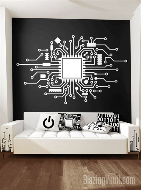 Game Room Design Wall Design Vinyl Wall Decals Wall Stickers