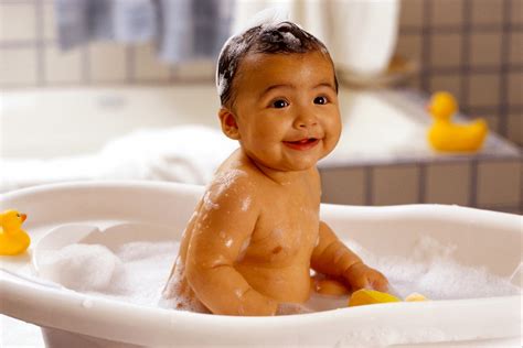Remember to stir the bath water before checking the temperature to ensure that the water is equal in temperature. 10 Bizarre Baby Customs From Around The World - Toptenz.net