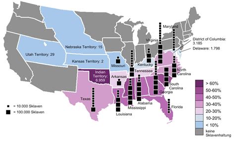 Fileunited States Slavery Map 1860 Wikimedia Commons