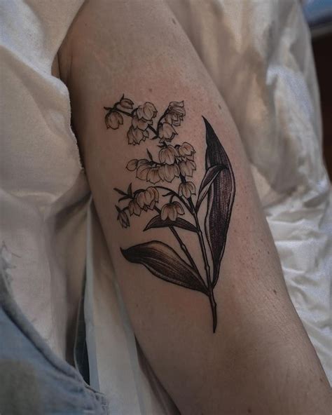 290 Best Lily Of The Valley Tattoo Designs With Meanings 2023