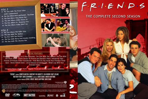 Friends Season 2 Discs 03 04 Tv Dvd Custom Covers 5790friends