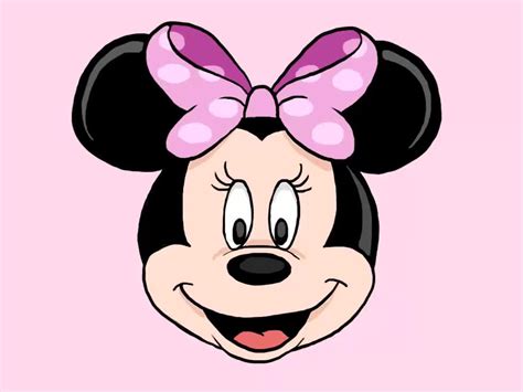 How To Draw Baby Mickey Mouse Face