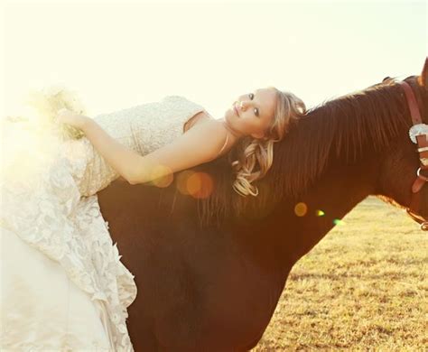 Bride On Horse Equestrian Wedding Equestrian Wedding Wedding
