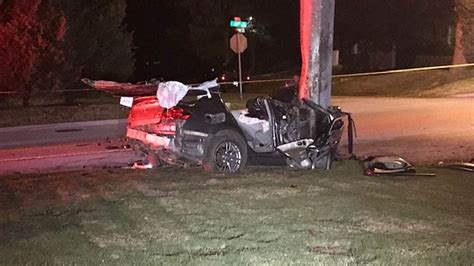 Teen Driver Critical After Crashing Car Into Power Pole Tpd Says