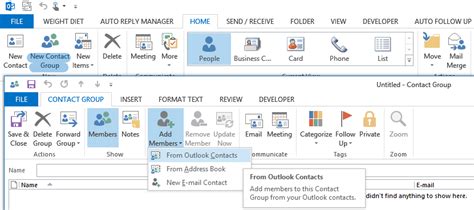 On the groups ribbon, select add members. How to send a group email in Outlook