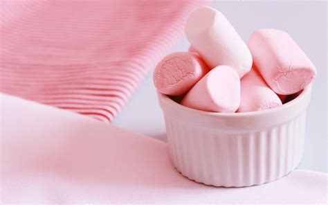 Food Marshmallows Sweet Pink Wallpaper 1680x1050 24427