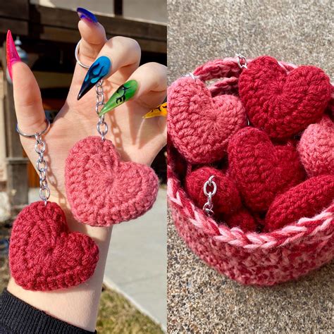 Making Heart Keychains For Valentines Day 🥰 I Made The Basket They