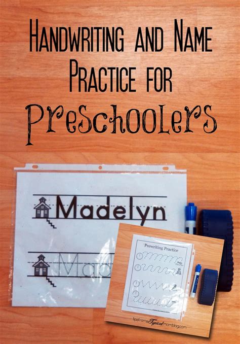 Name And Handwriting Practice Ideas For Preschoolers Tips From A