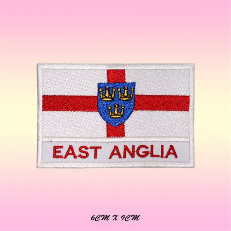 Essex County Flag Embroidered Iron On Patch Sew On Badge Etsy