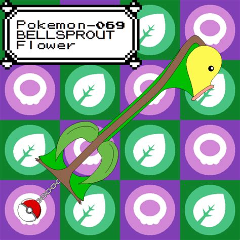 Pokemon Keyblade 069 Bellsprout By Gamekirby On Deviantart
