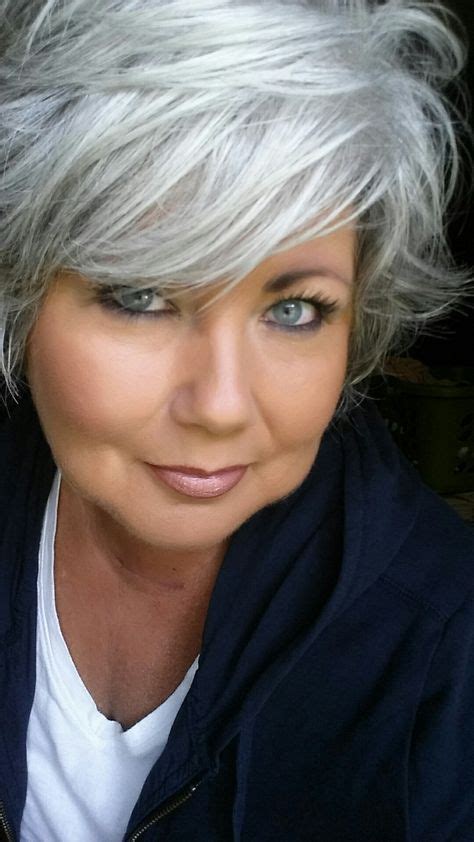 68 Ideas For Hair Color Grey Highlights Going Gray Older Women Grey