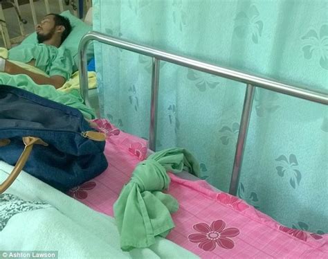 Australian Man Tied To His Hospital Bed In Thailand Daily Mail Online