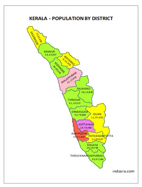 Jungle Maps Map Of Kerala Districts Vrogue