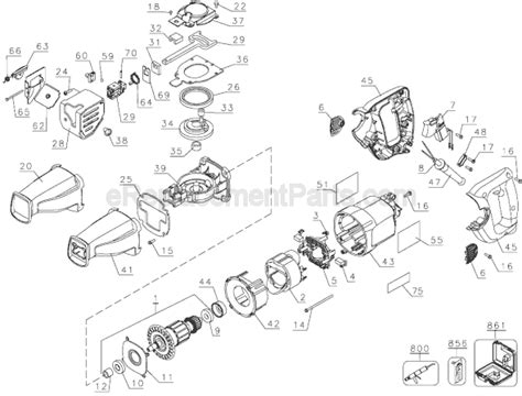 Dewalt Dw304p Parts List And Diagram Type 1