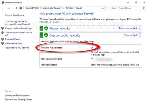 How To Enable Windows 10 Firewall