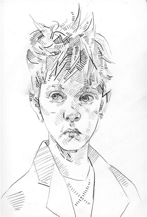Pencilpen Portraits On Behance