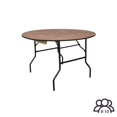 Round Folding Table For Hire Functional Furniture From Rosetone